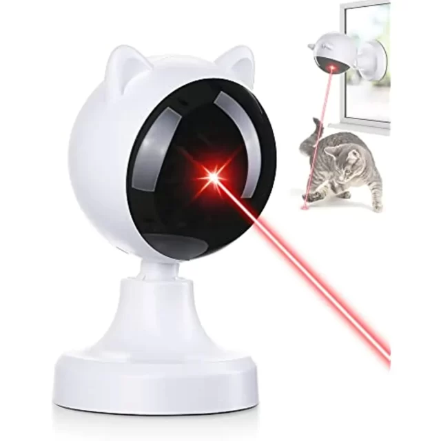 Automatic Interactive Laser Toy for Active Cats