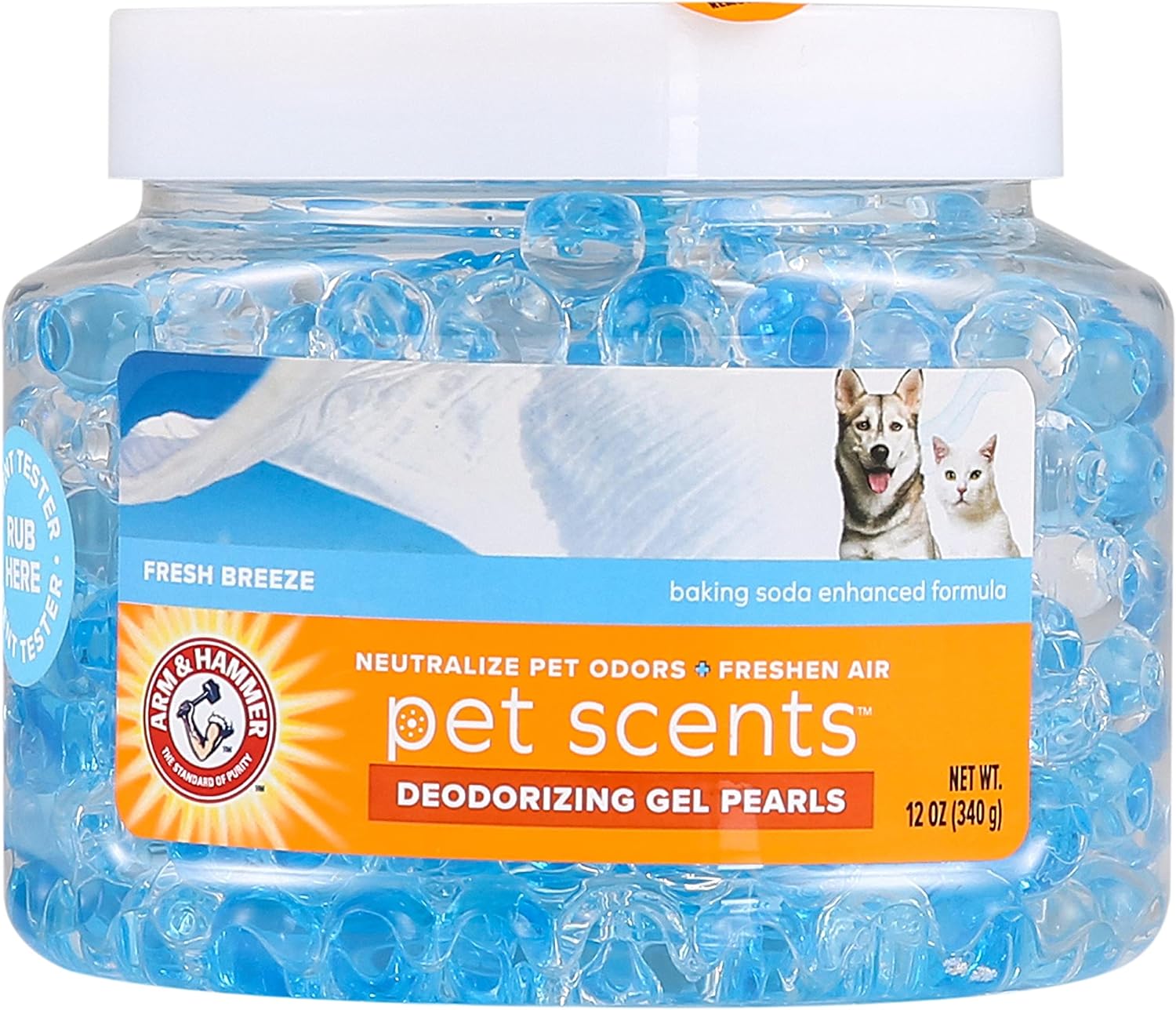 Arm & Hammer for Pets Air Care Pet Scents Deodorizing Gel Beads in Fresh Breeze