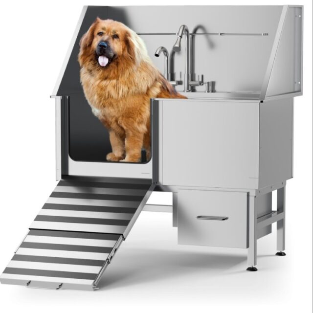 Stainless Steel Dog Bath Table - Image 5