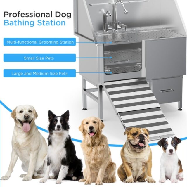 Stainless Steel Dog Bath Table - Image 9